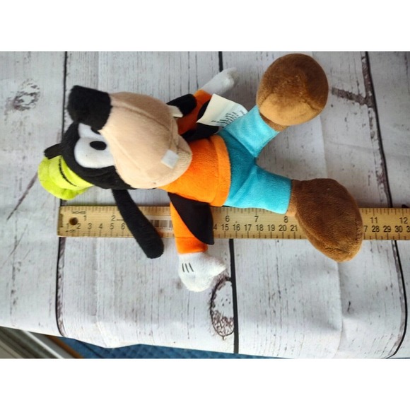 Disney’s Goofy Stuffed Plush Bean Bag Toy Read - Picture 6 of 7